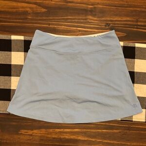 Coolibar sandbar swim skort skirt Light Blue xs